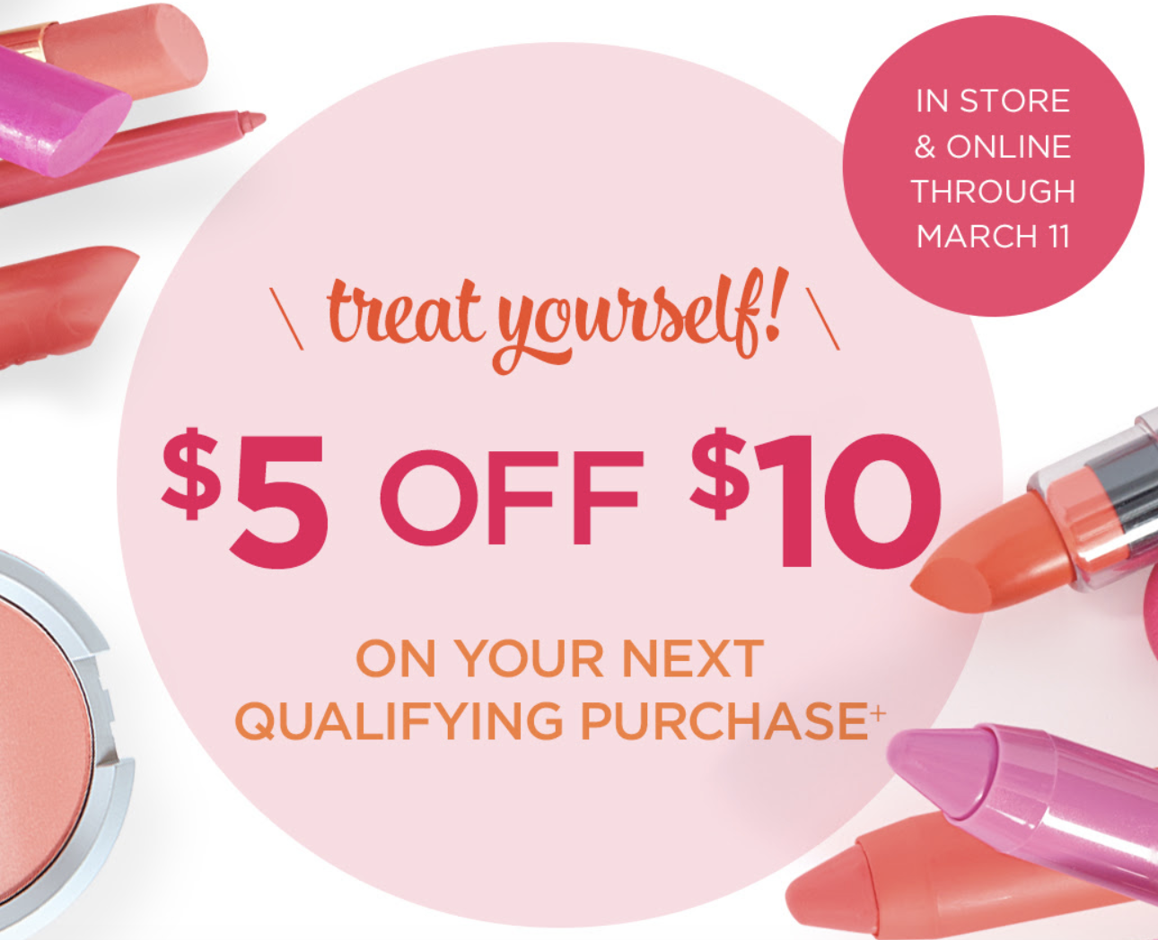 Ulta 5 off 10 coupon Gift With Purchase