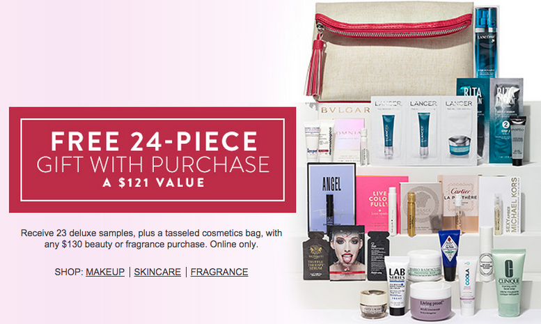 Nordstrom Beauty Event - 24 pcs with $130 beauty purchase and more ...