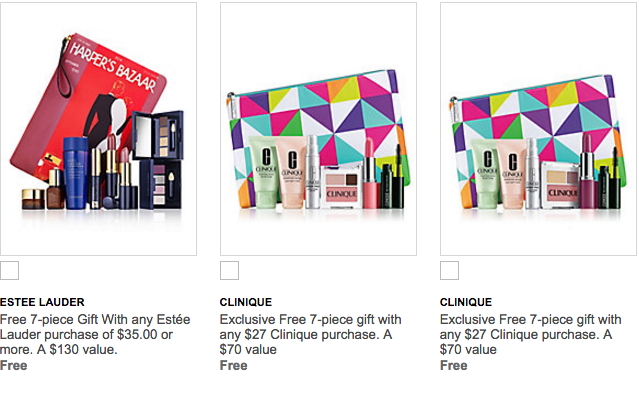 clinique gift with purchase