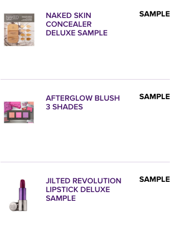 urban decay gift with purchase