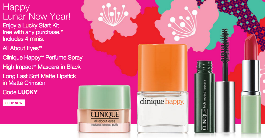 clinique gift with purchase