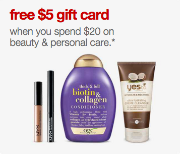 target gift with purchase