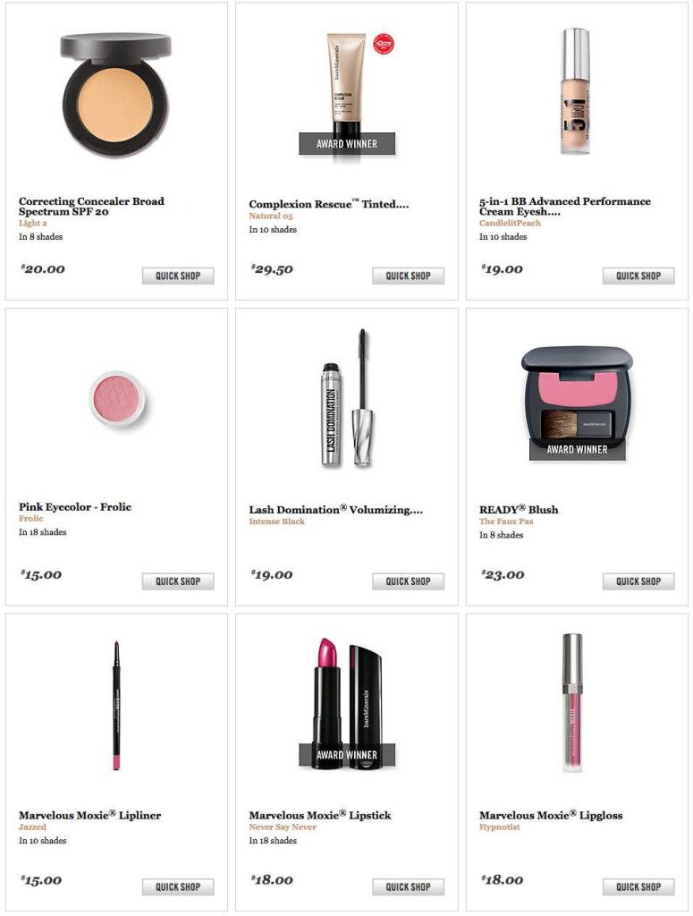 bareminerals gift with purchase