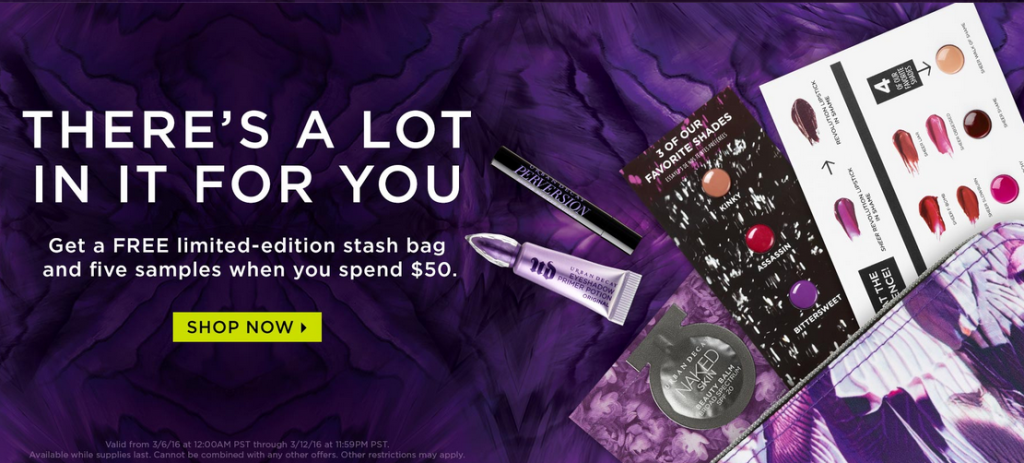 urban decay gift with purchase