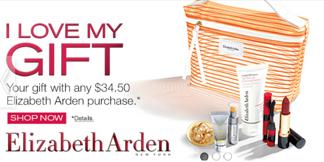 elizabeth arden gift with purchase