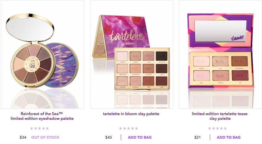 tarte gift with purchase