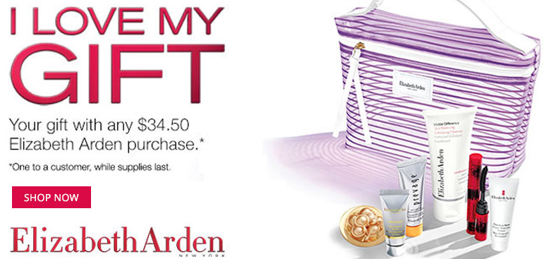 elizabeth arden gift with purchase