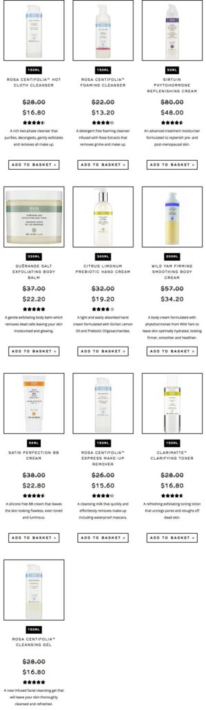 ren skincare sale