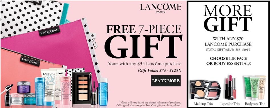 lancome gift with purchase