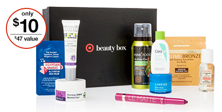 target may beauty box