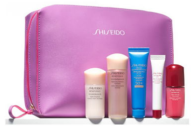 shiseido gift with purchase