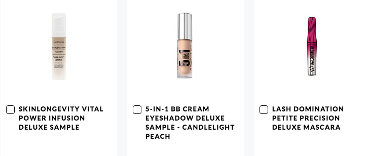 bareminerals gift with purchase