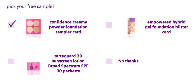 tarte gift with purchase