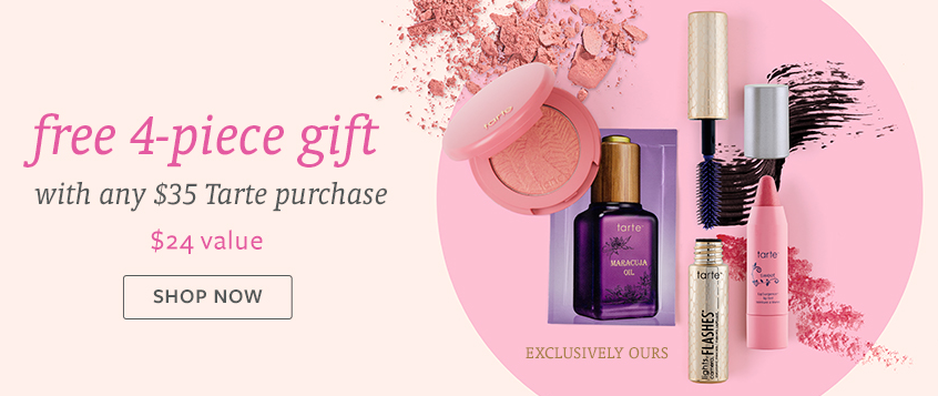 tarte gift with purchase