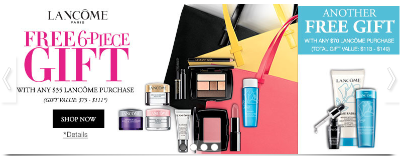 LANCOME GIFT WITH PURCHASE