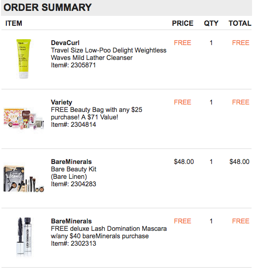 ulta gift with purchase