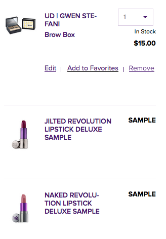 urban decay gift with purchase