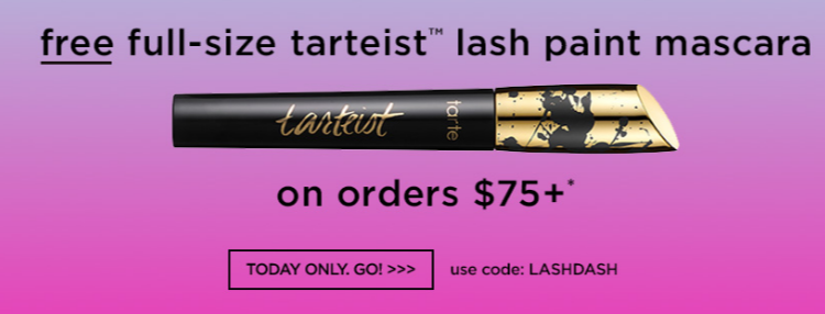 tarte gift with purchase