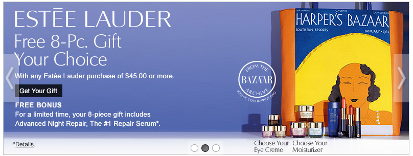 estee lauder gift with purchase