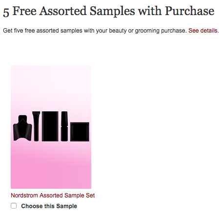 nordstrom free gifts