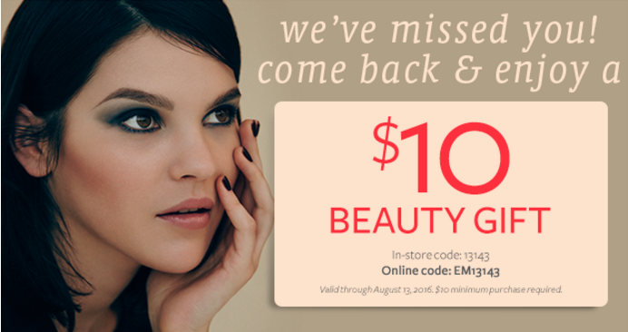 beauty brands $10 off coupon