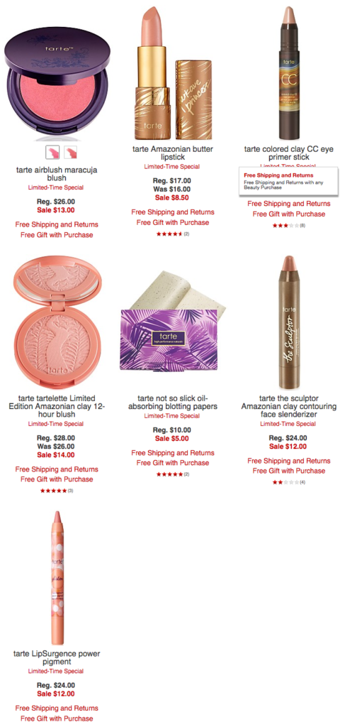 Tarte Sale   Clearance   Macy s