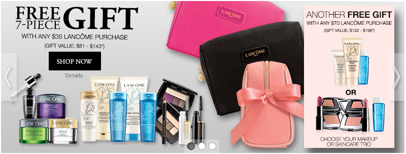 lancome gift with purchase