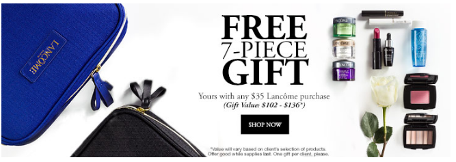 lancome gift with purchase