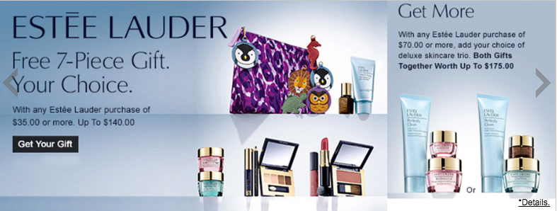 estee lauder gift with purchase