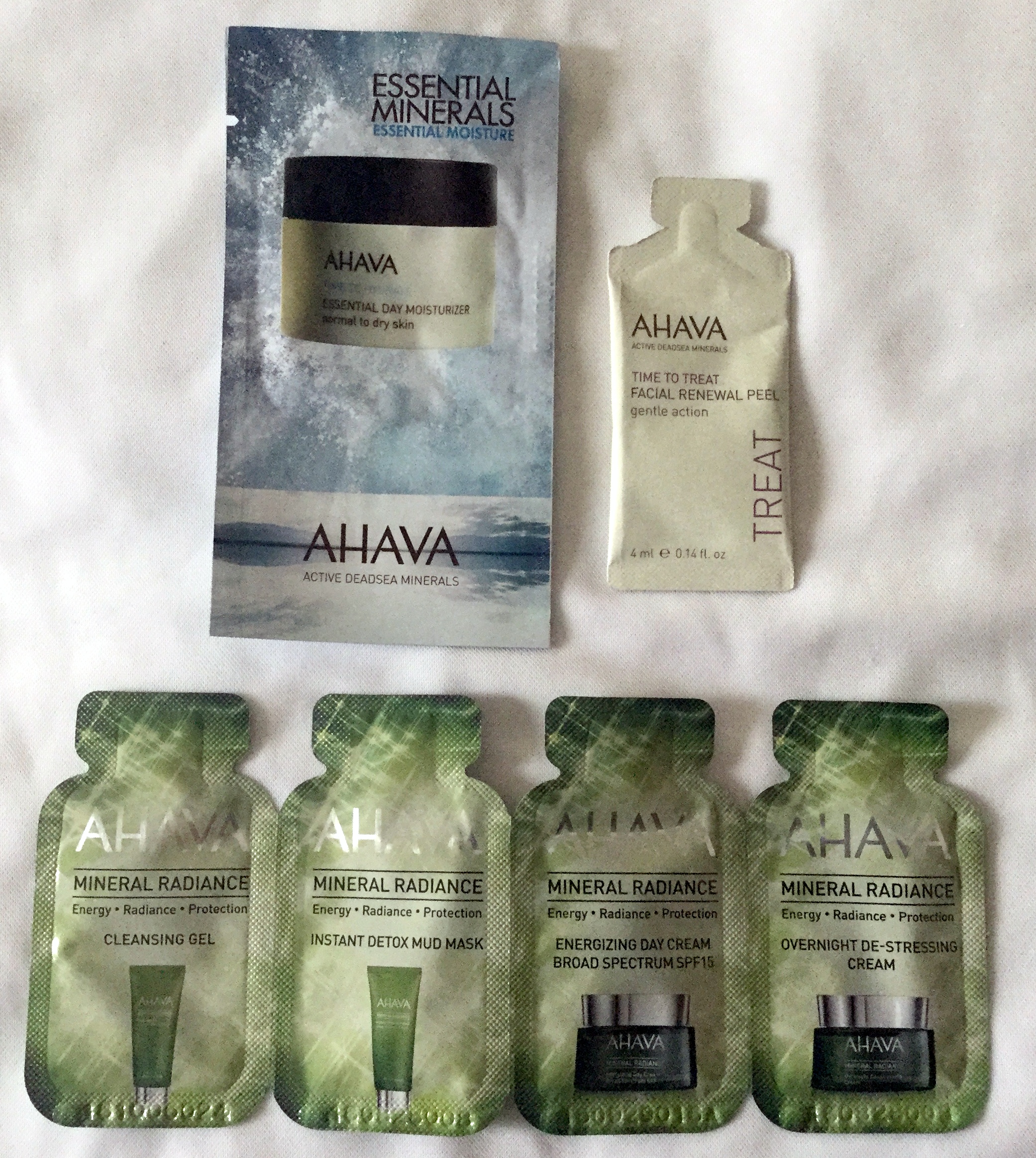 AHAVA free samples