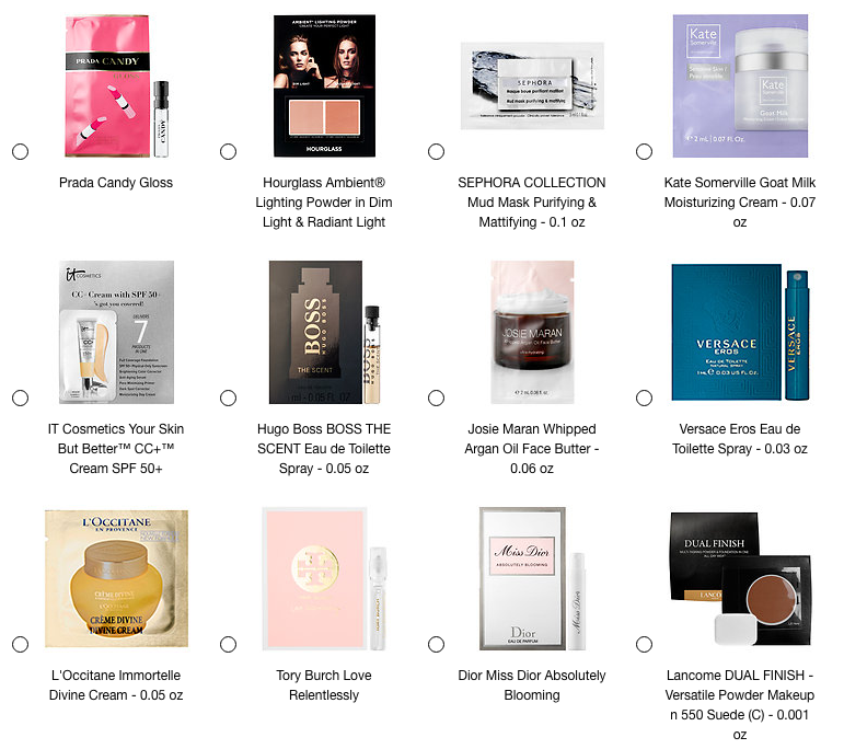 Sephora gift with purchase update 6/21 - 3 new codes