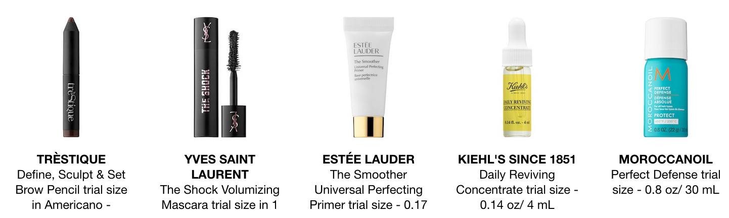 Sephora gift with purchase update 4/17 - 2 new codes + new Sephora ...