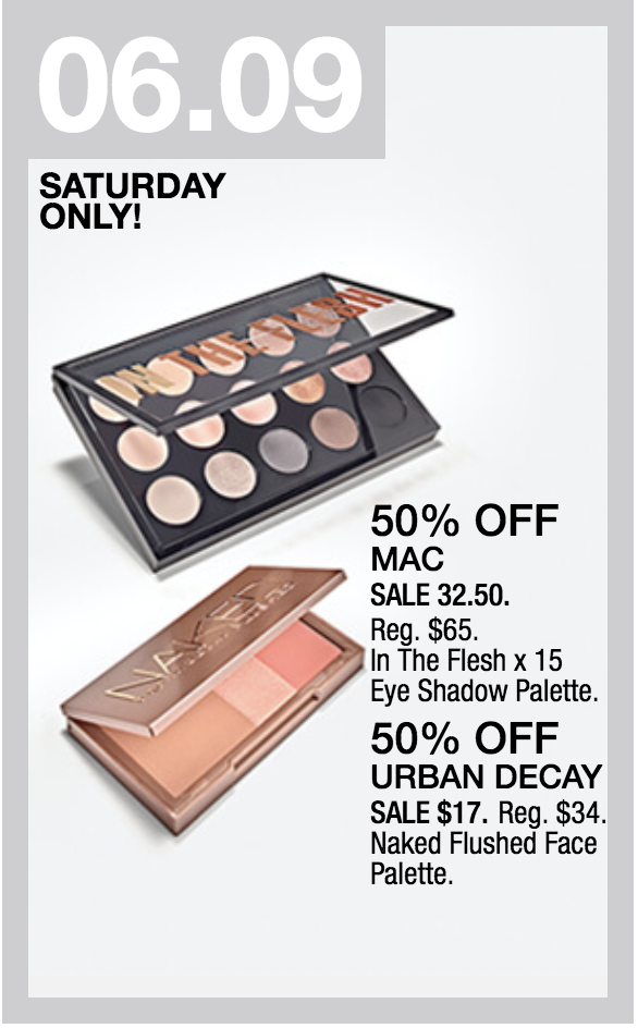 Macy's 10 Days of Glam Day 10 + Free mirror with 50 beauty purchase