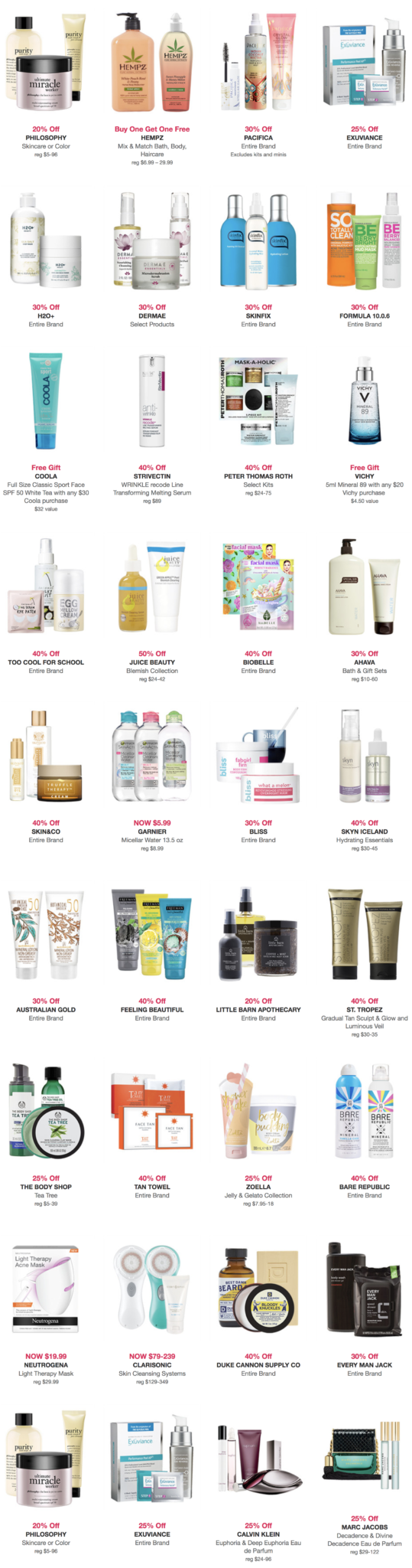 ULTA skin bath sale