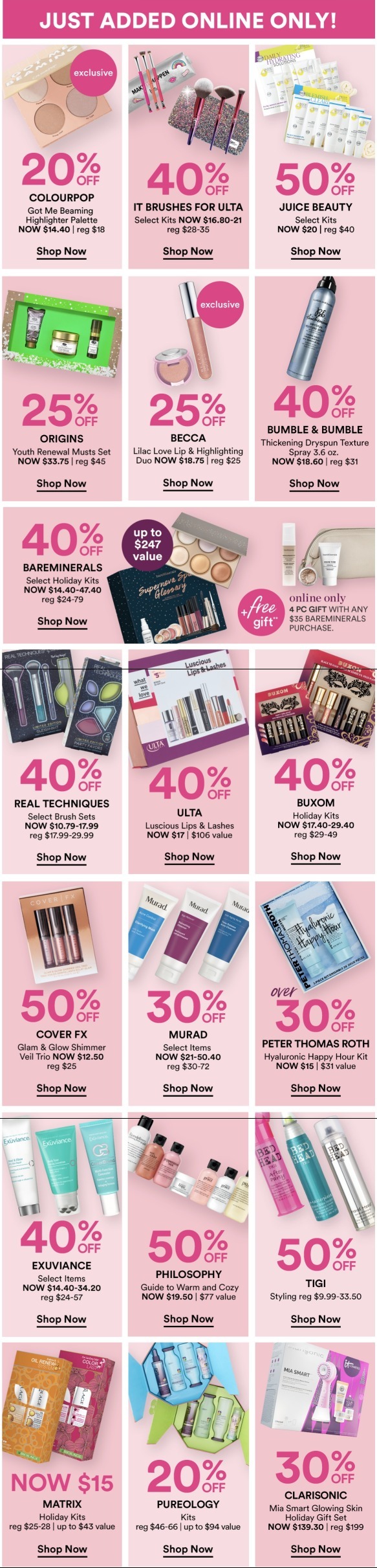 Ulta NEW Cyber Monday Offers Gift With Purchase