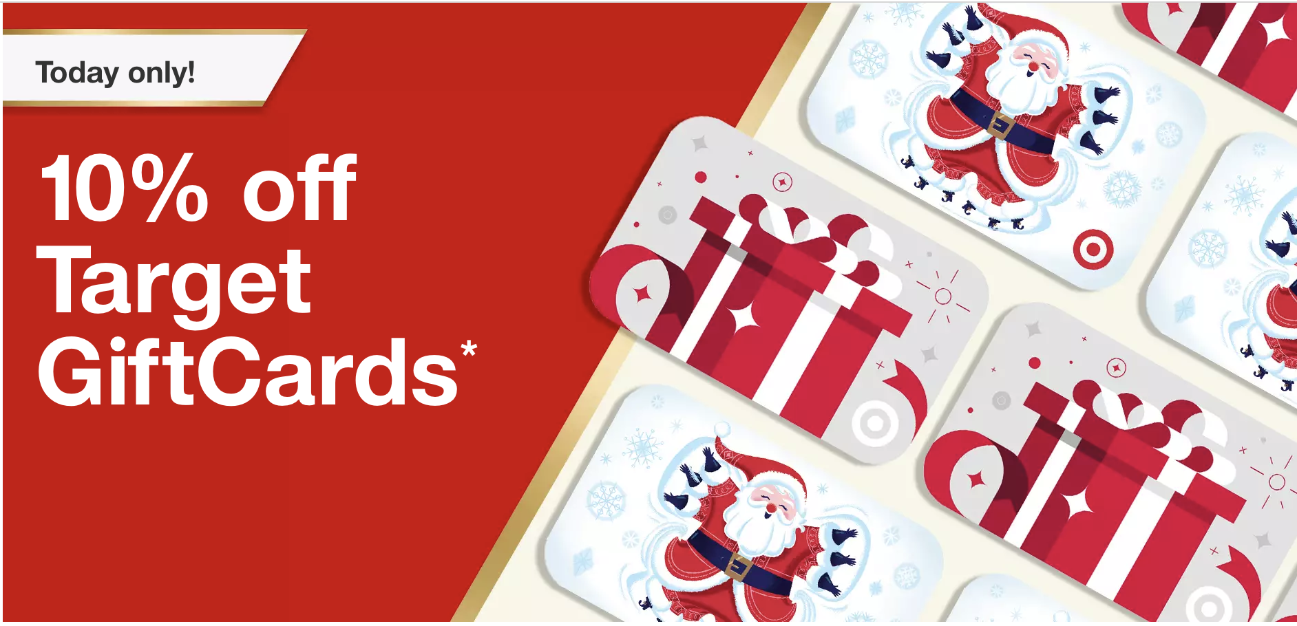 Target 10 off Target Gift Cards today only Gift With Purchase