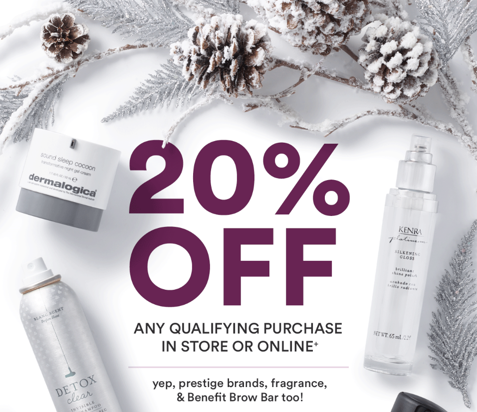 Ulta 20 off entire purchase + Love Your Skin 1/21 + MORE Gift With