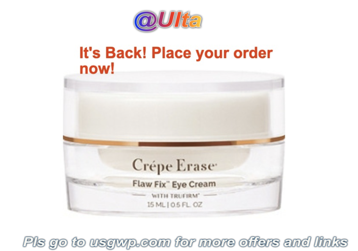 crepe erase eye cream reviews