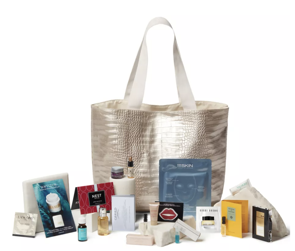 Saks Free 30 pcs gift + bag w/150 purchase + up to 700 free gift