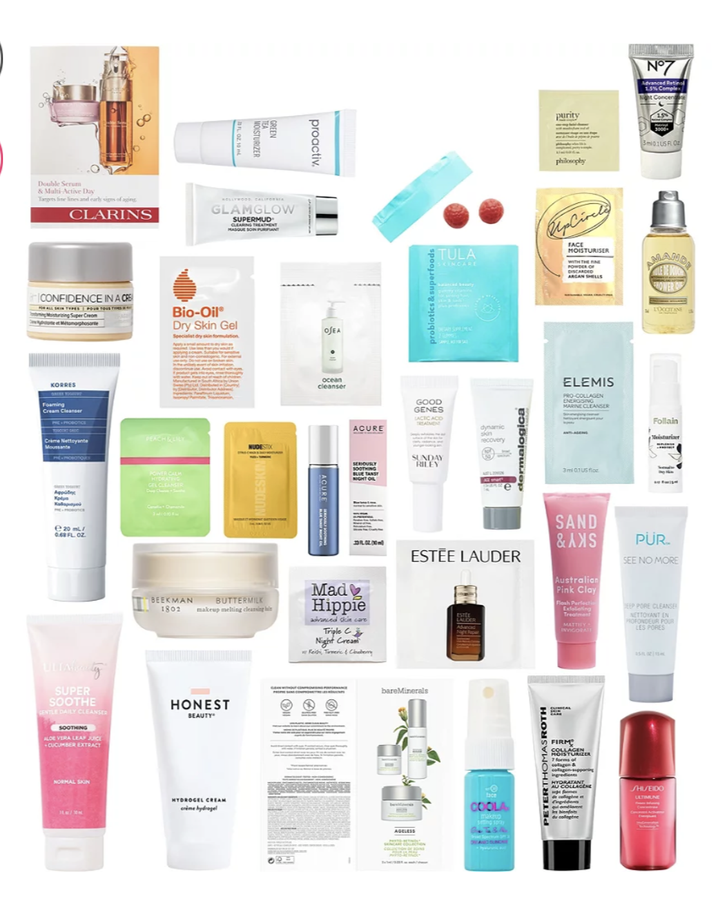 Ulta Free 30 pcs beauty bag w/70 skincare purchase + MORE Gift With