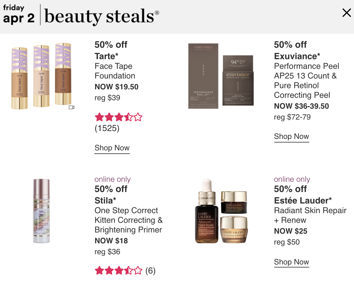 Ulta 21 Days of Beauty - Day 20 (4/2 Tomorrow) - Gift With Purchase