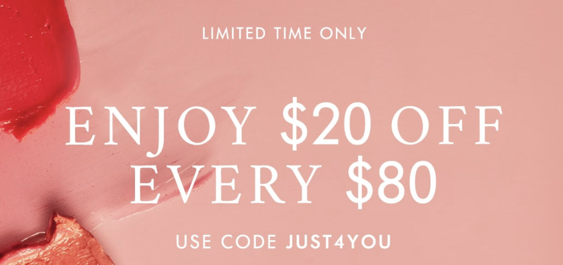 Space NK: $20 off every $80 purchase - Gift With Purchase