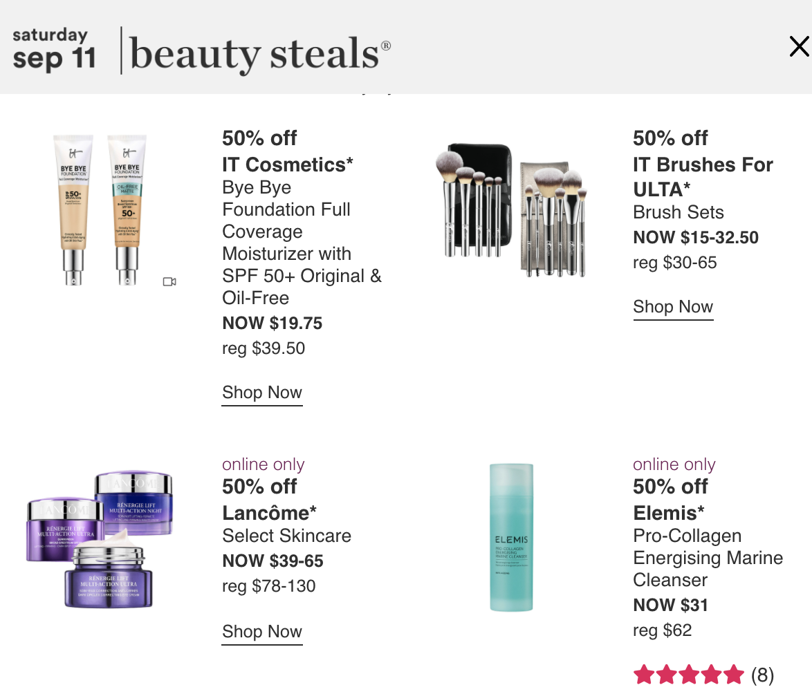 Ulta: 21 Days of Beauty - Day 14 (Tomorrow) - Gift With Purchase