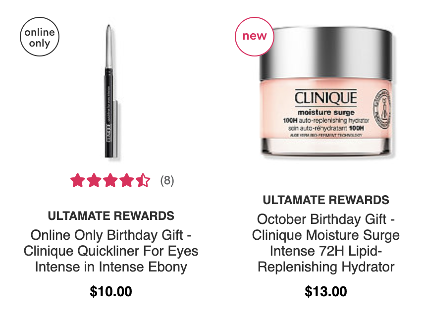 Ulta Free October Birthday Gifts + New sale items + MORE Gift With