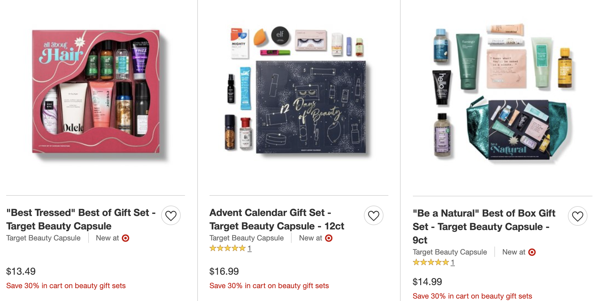 Target: 30% Off Select Beauty Sets - Today Only - Gift With Purchase