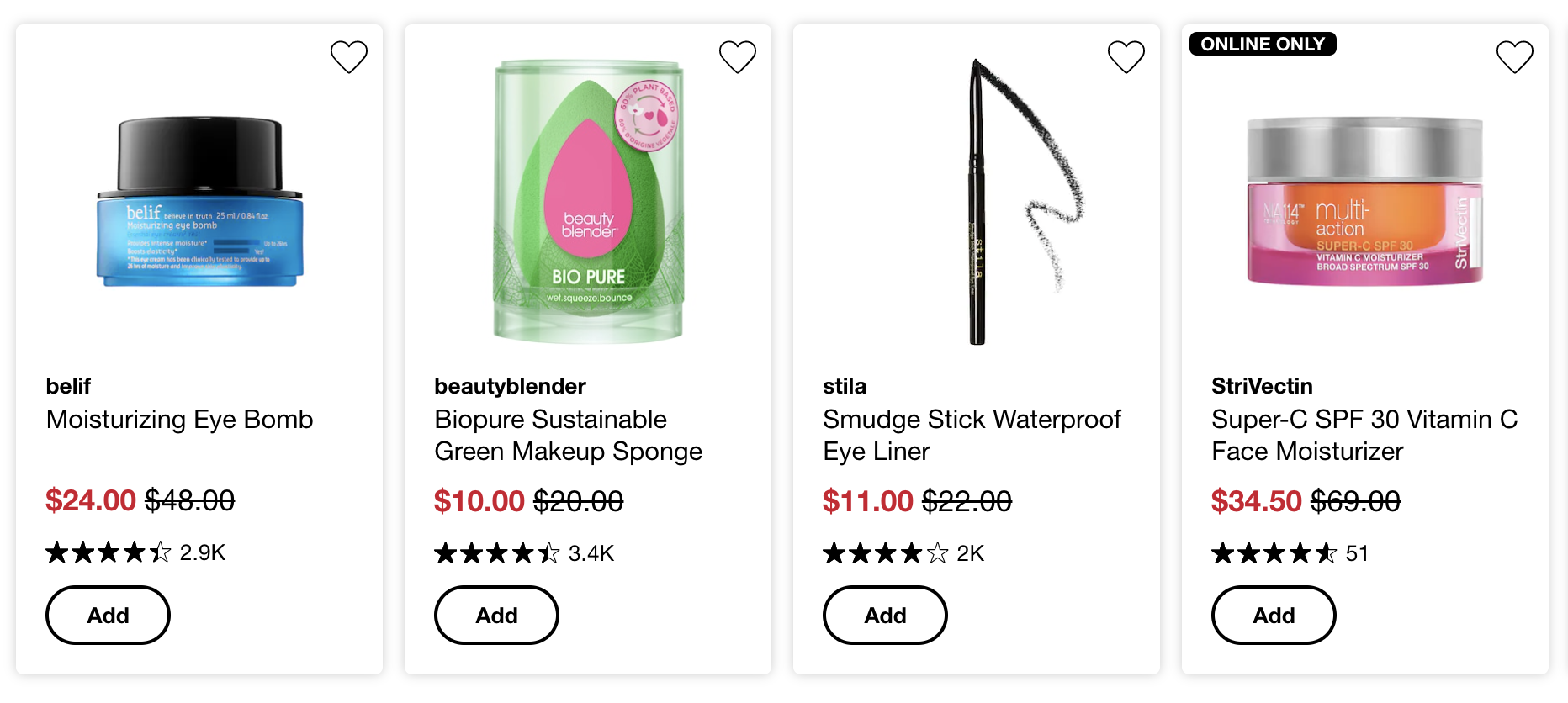 Sephora: Oh Snap! 50% off select beauty - 9/5 - Gift With Purchase