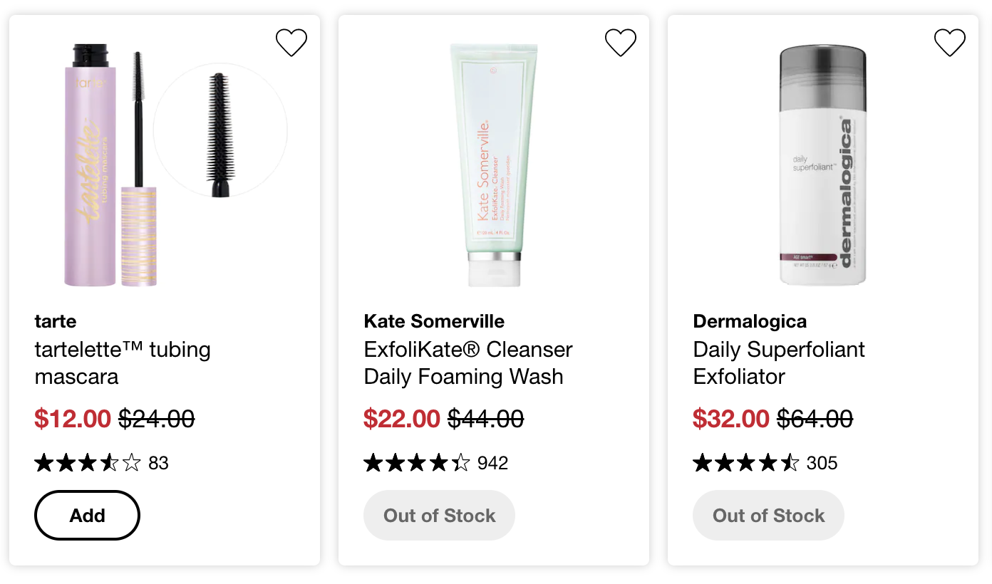 Sephora: Oh Snap! 50% off select beauty - 9/8 - Gift With Purchase
