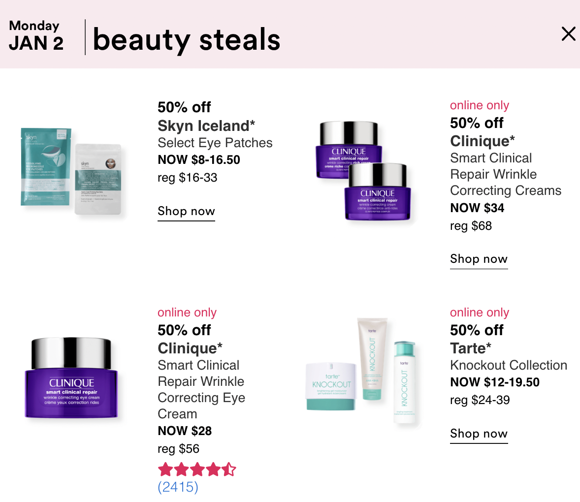 Ulta Love Your Skin Event Day 2 (tomorrow) Gift With Purchase