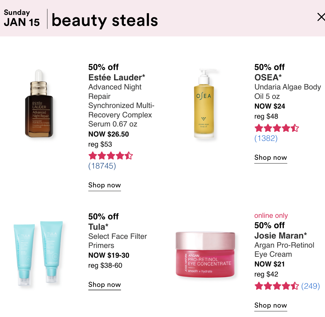 Ulta: Love Your Skin Event - Day 15 (tomorrow) - Gift With Purchase