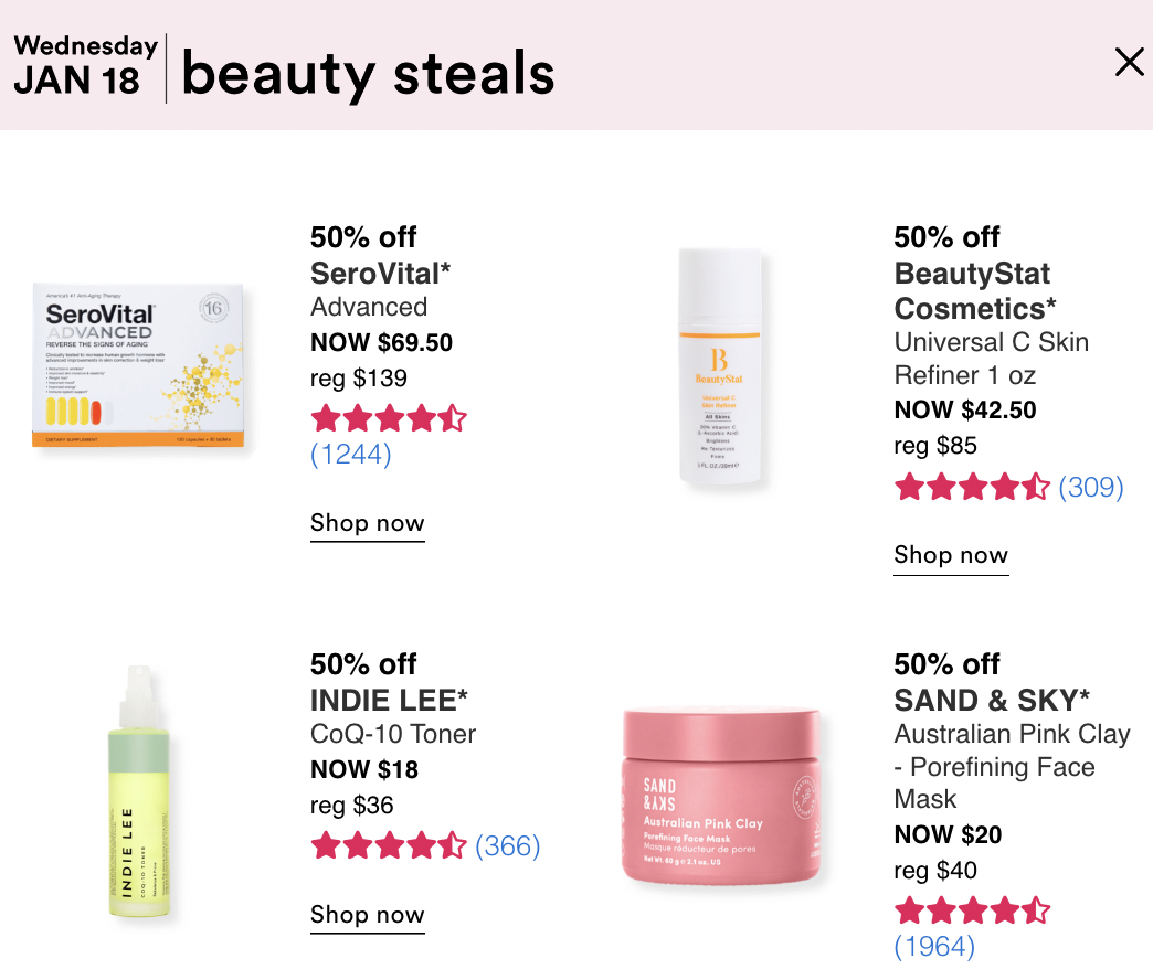 Ulta Love Your Skin Event Day 18 (tomorrow) Gift With Purchase